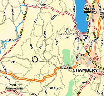 chambres d'h�te pr� vert gerbaix aiguebelette savoie